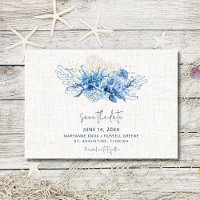 Elegant Florida Beach Wedding Save the Date