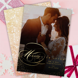 Elegant Flourish Merrily Ever After Wedding Photo
