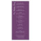 Elegant Flourish Regal Purple Wedding Programs