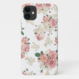 Elegant Flower Pattern Case-Mate iPhone Case
