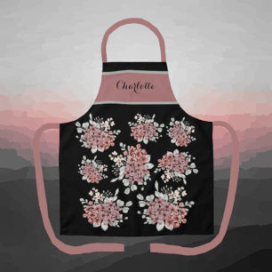 Elegant Flower Spring Bouquet Garden Apron