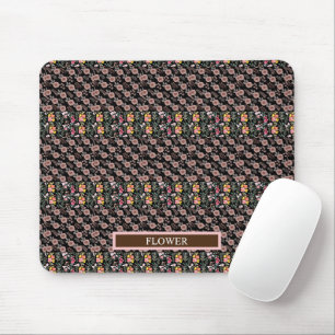 Elegant Flower Watercolor Customise Mouse Pad