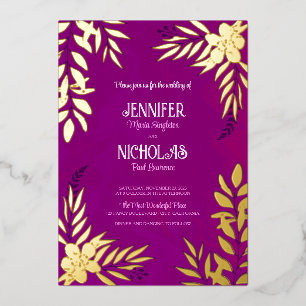 Elegant Flowers And Leaves Ornaments for Wedding