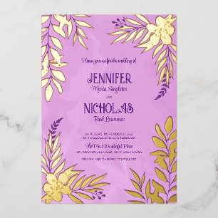 Elegant Flowers And Leaves Ornaments for Wedding