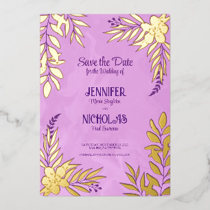 Elegant Flowers And Leaves Ornaments for Wedding F