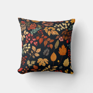 Elegant Flowers Pattern Cushion