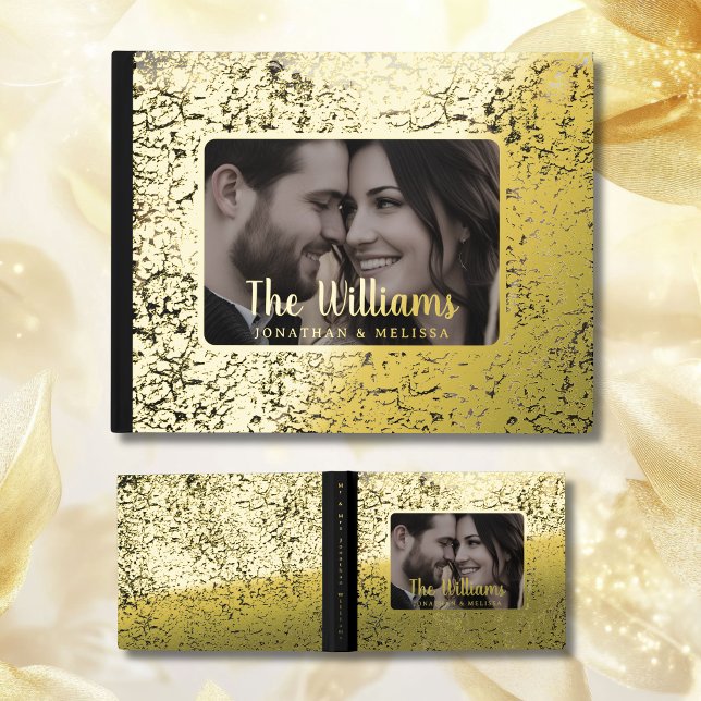 Elegant Foil Guest Book Picture Guestbook Texture (Creator Uploaded)