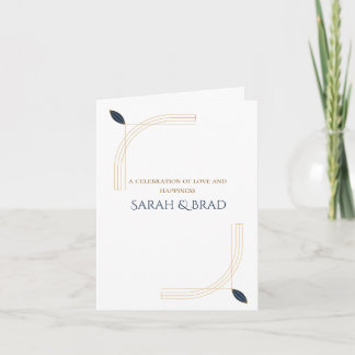 Elegant Folded Invitation