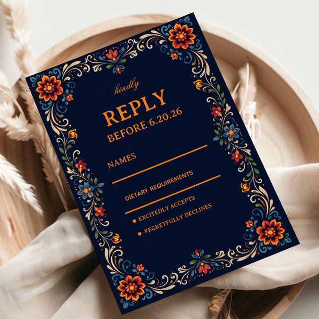 Elegant Folk Botanical Response Mexican (Creator Uploaded)