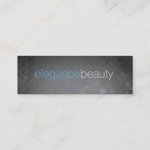 Elegant Font / Grunge Mini Business Card