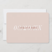 Elegant Font Minimalist Pink Terracotta Simple