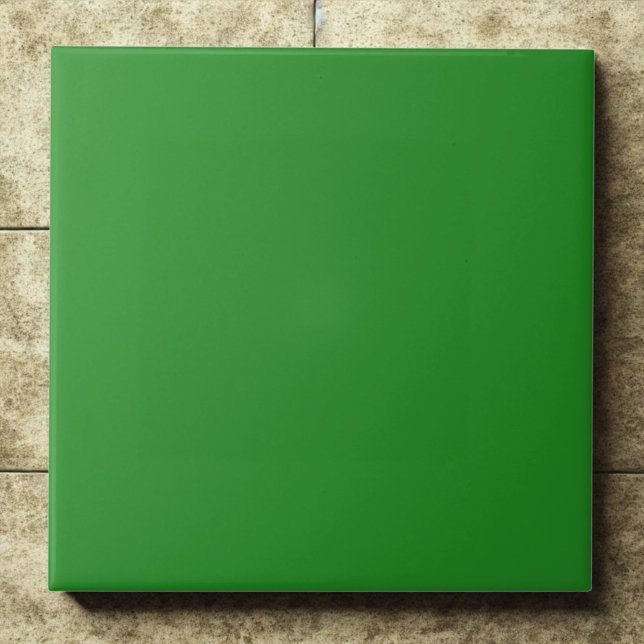 Elegant Forest Green #228b22 Modern Accent Tile (Creator Uploaded)