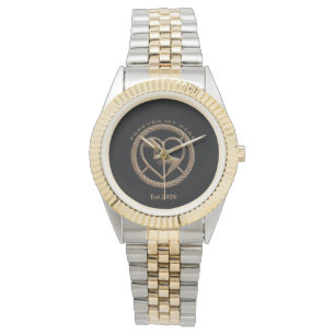 Elegant "Forever My Hero" Men's Wristwatch - Perfe