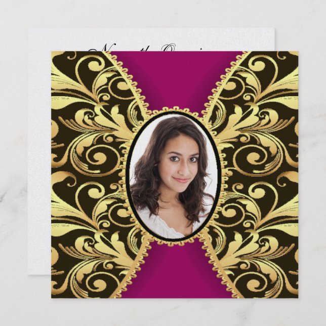 Elegant Formal Event Invitation (Front/Back)