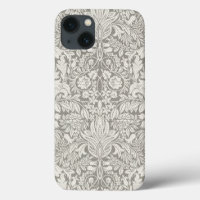 elegant formal white damask lace brocade