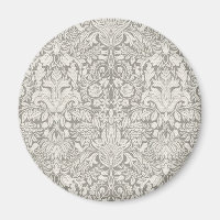 elegant formal white damask lace brocade