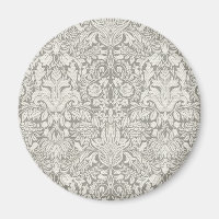 elegant formal white damask lace brocade