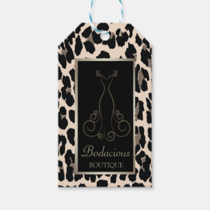 Elegant,Frame,Leopard Print ,Dress Price Tags