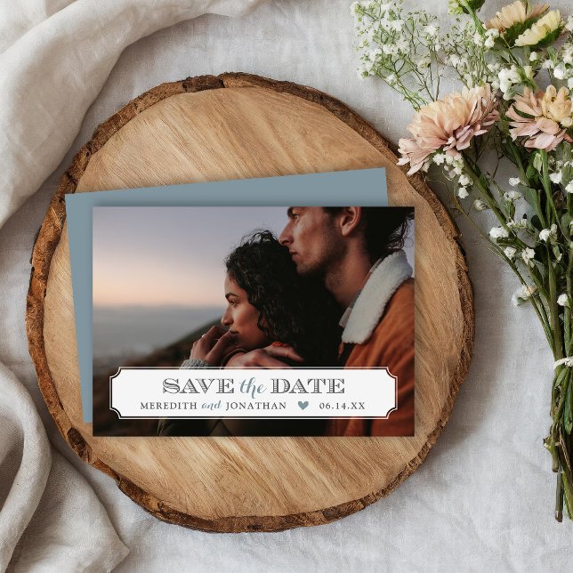 Elegant Frame Photo Overlay Save the Date (Creator Uploaded)