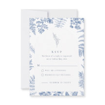 Elegant French Blue Bloom Floral Wedding