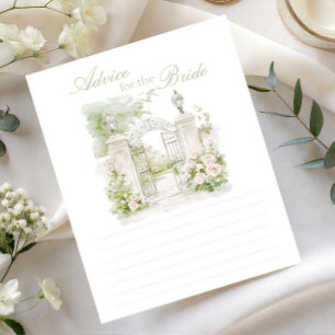 Elegant French Chateau Garden Advice For The Bride