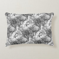 Elegant French Country Black and White Floral