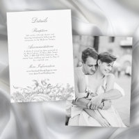 Elegant French Rococo Floral Frame