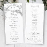 Elegant French Rococo Floral  Programme<br><div class="desc">This classic suite of historic decorative designs is inspired by the 18th century etchings of French court painter Alexis Peyrotte,  featuring light grey on white acanthus leaves,  ornate scrolls,  flowers and trees.</div>
