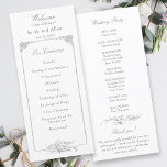 Elegant French Rococo Floral  Programme<br><div class="desc">This classic suite of historic decorative designs is inspired by the 18th century etchings of French court painter Alexis Peyrotte,  featuring light grey on white acanthus leaves,  ornate scrolls,  flowers and trees.</div>