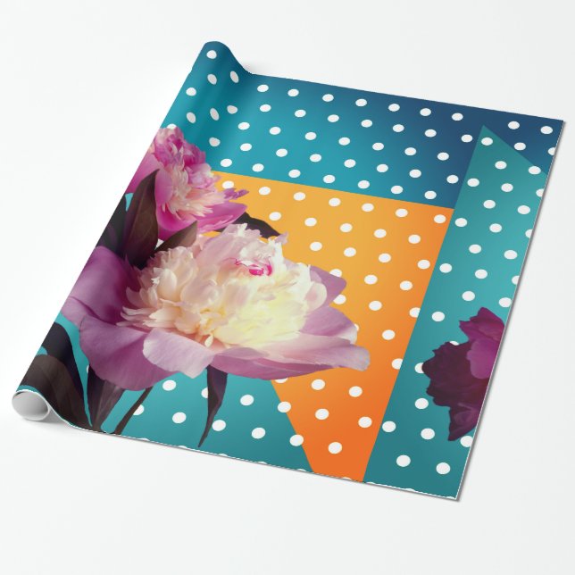 Elegant Fresh Gift  Wrapping Paper (Unrolled)