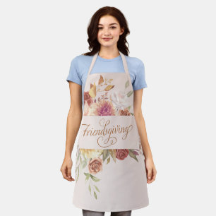 Elegant Friendsgiving Entertaining Apron