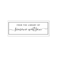 Elegant From The Library Of Custom Name Script