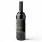 Elegant Fruit Sparkling Cherry Wine Label