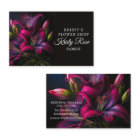 Elegant Fuchsia Red Burgundy Lily Flower Florist