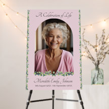 Elegant Funeral Celebration of Life Photo