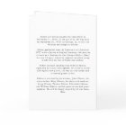 Elegant Funeral Obituary Order of Service Photo