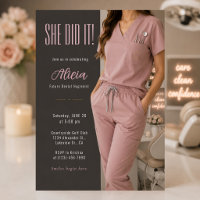 Elegant Future Dental Hygienist Invite