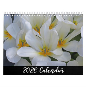 Elegant Garden Flower Plant Nature Photography Calendar