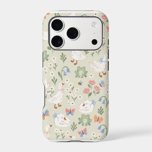 Elegant Garden Pattern | Nature Lover Gift (Back)