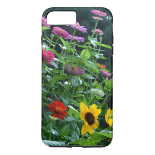 Elegant Garden View sunflower, daisies, cosmos Case-Mate iPhone Case
