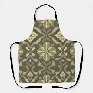 Elegant Geometric Apron - Stylish Seamless Pattern