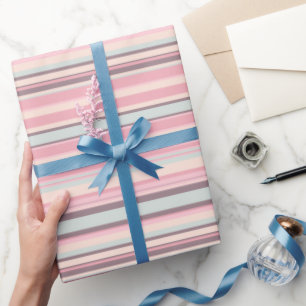 Elegant Geometric Artisan Heartfelt Groomsmen Gift Wrapping Paper