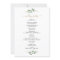Elegant Geometric Greenery Eucalyptus Program