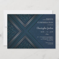 Elegant Geometric Invitation