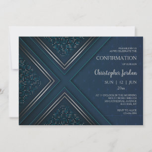 Elegant Geometric Invitation