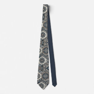 Elegant Geometric Pattern Neck Tie