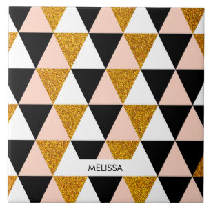 Elegant Geometric Pattern Tile