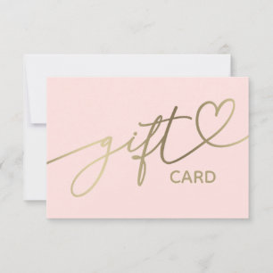 elegant gift certificate