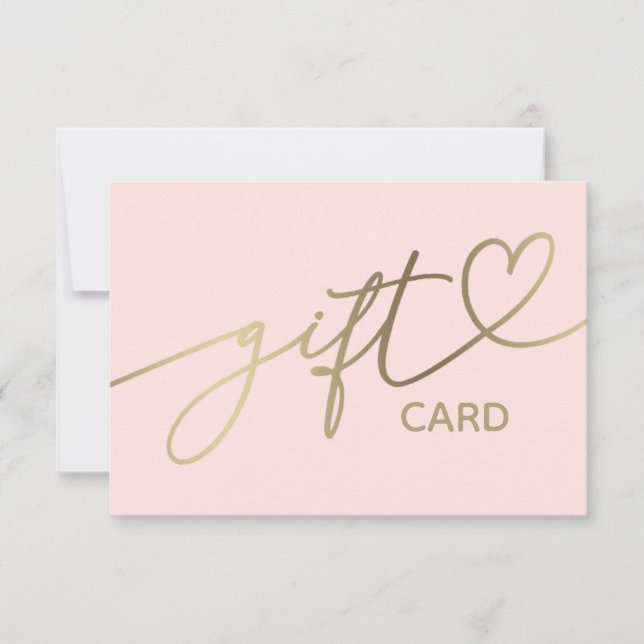 elegant gift certificate (Front)