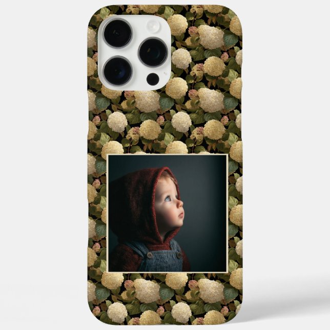 Elegant Girlfriend Gift Hydrangeans Custom  Case-Mate iPhone Case (Back)